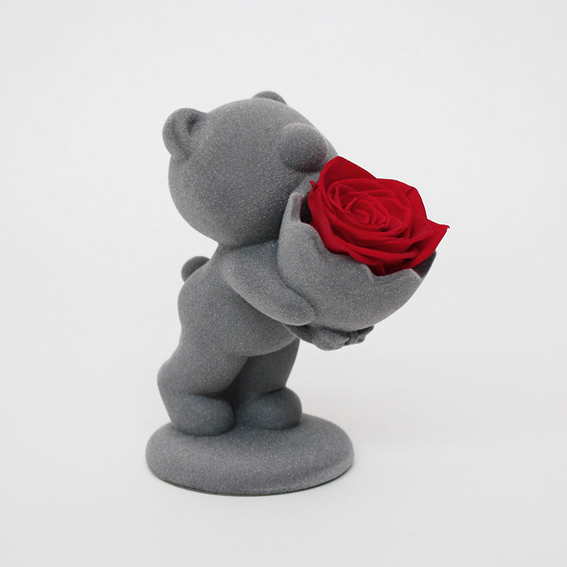 Rose Confession Bear