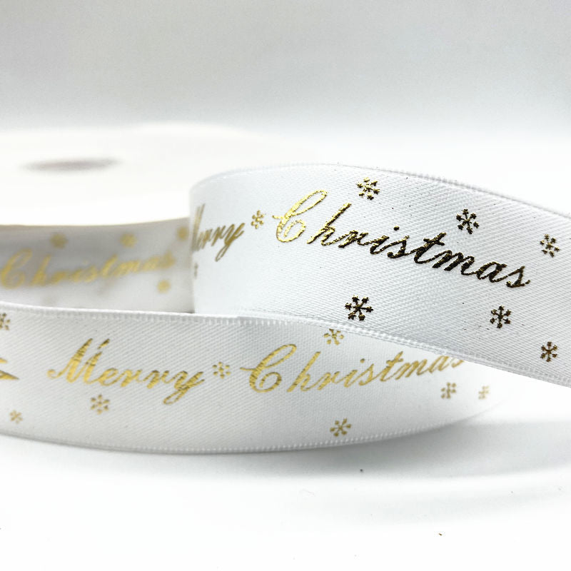 Merry Christmas Decorative Ribbon