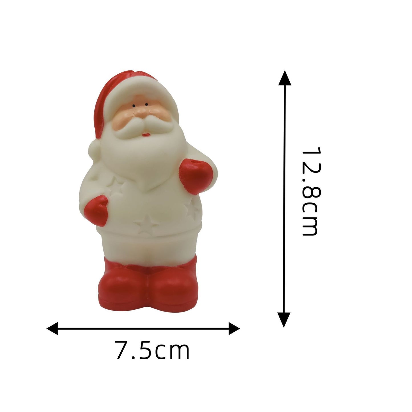Mini Santa & Snowman Warm Light Night Lamp – Christmas Ambient Decor