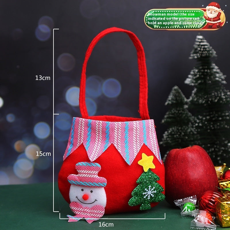 Christmas Mini Gift Tote Bag – Santa & Friends