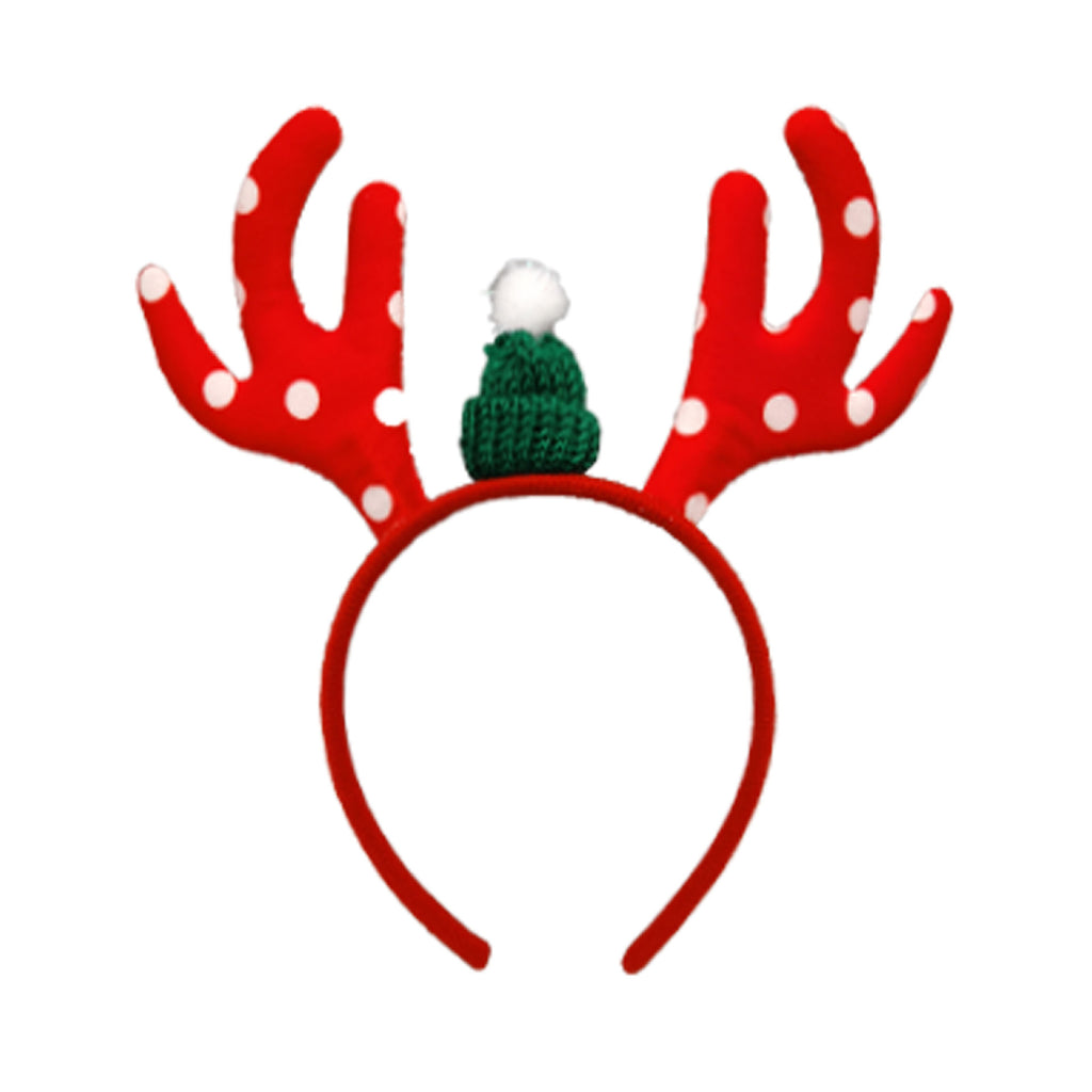 Snowflake Antler Christmas Headband