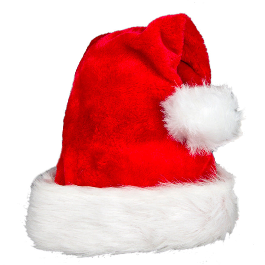 Thick Plush Santa Hat