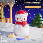 Snowman Glow Silicone Night Lamp