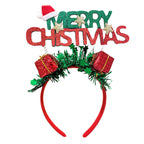 Merry Christmas Antler Hairband