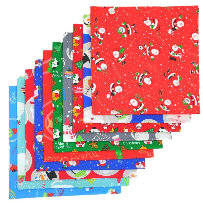 Christmas Cotton Squares