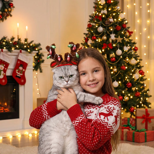 Pet Supplies Christmas Dog Hat Cat Ornaments