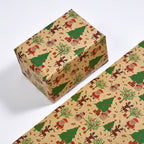 Christmas Kraft Wrapping Paper