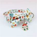Christmas Bow Collar