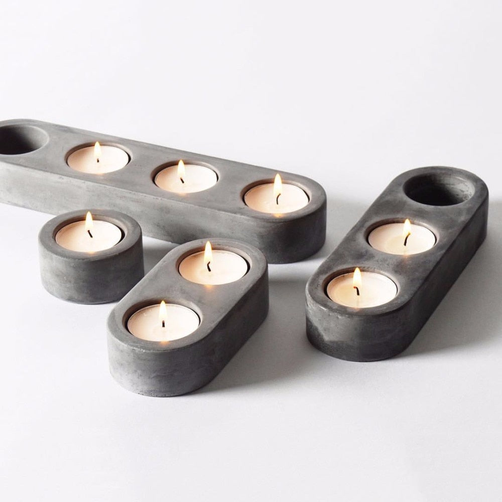 Concrete Candle Mold
