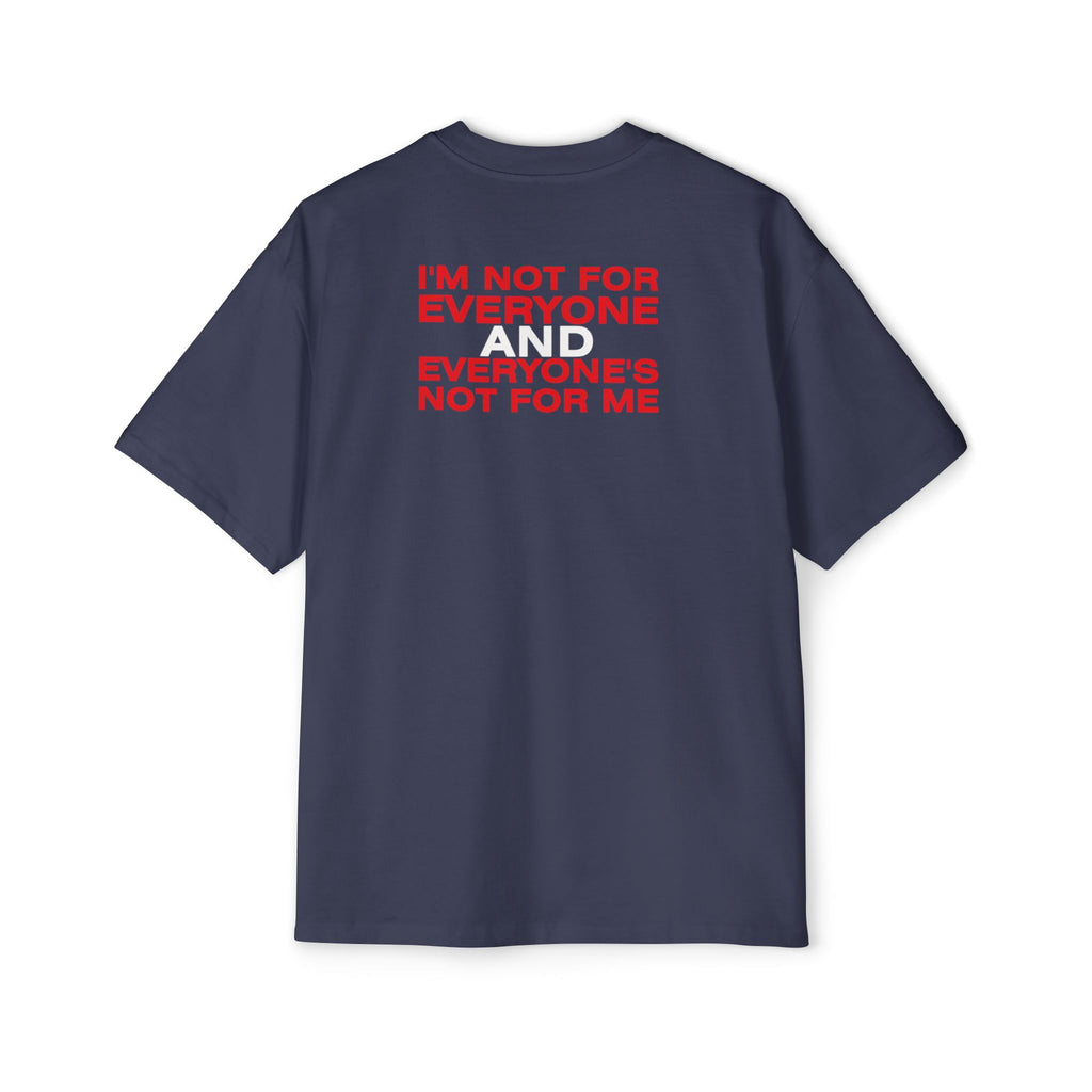 Not For Everyone Typography T-Shirt | Statement Red Text Tee