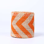 Chevron Burlap Ribbon Roll