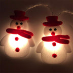 Snowman LED Garland String Fairy Lights