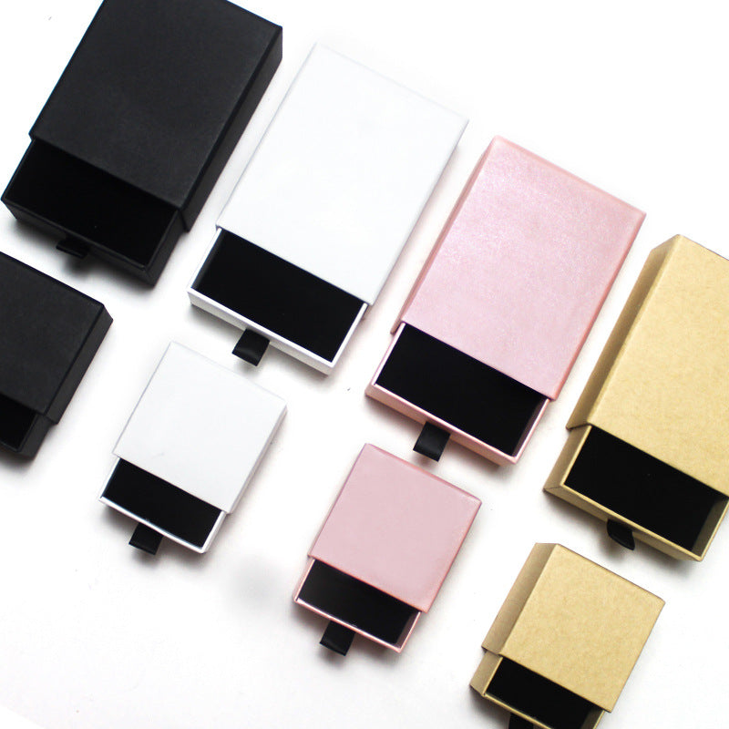 Home Creative Jewelry Packaging Kraft Paper Box