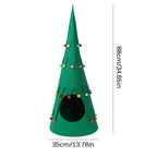 Pet Christmas Tree Cozy Tent