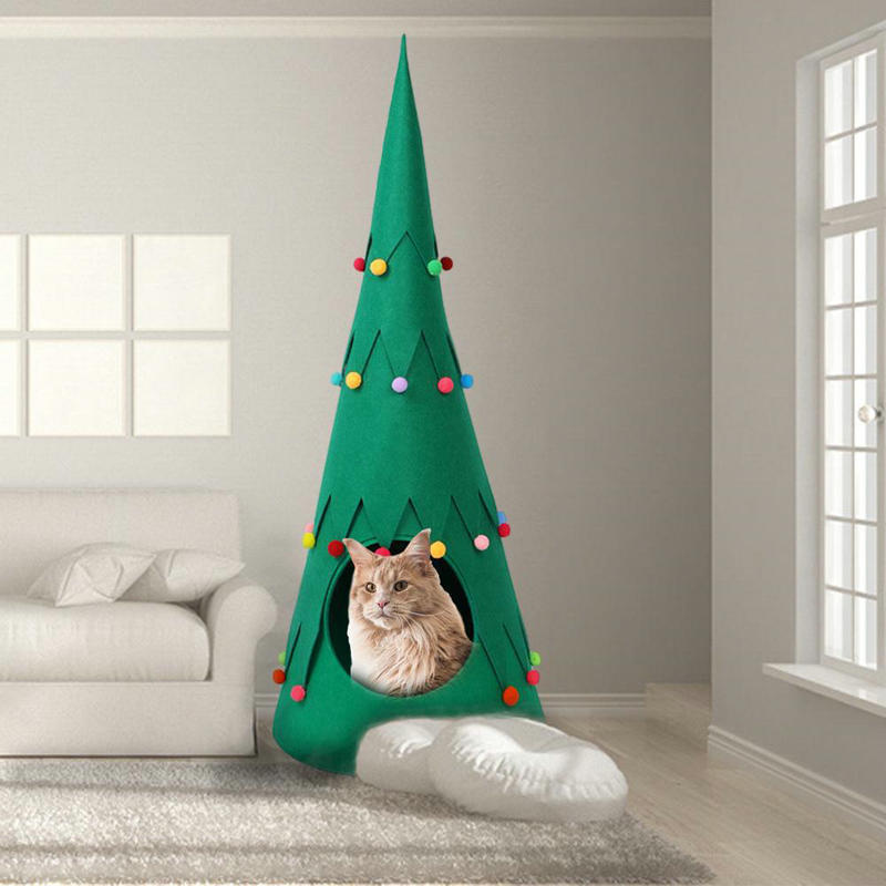 Pet Christmas Tree Cozy Tent