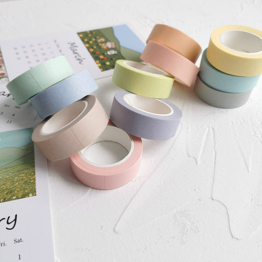 Soft Color Diary Washi Tape