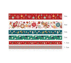 Christmas Pattern Paper Tape Set