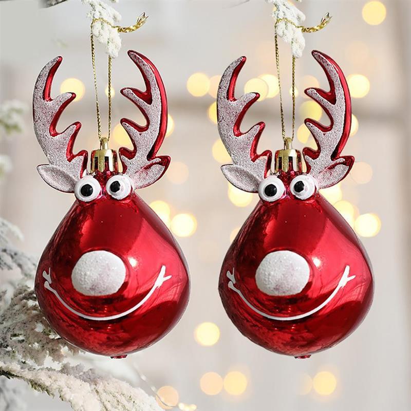 Elk Christmas Hanging Balls