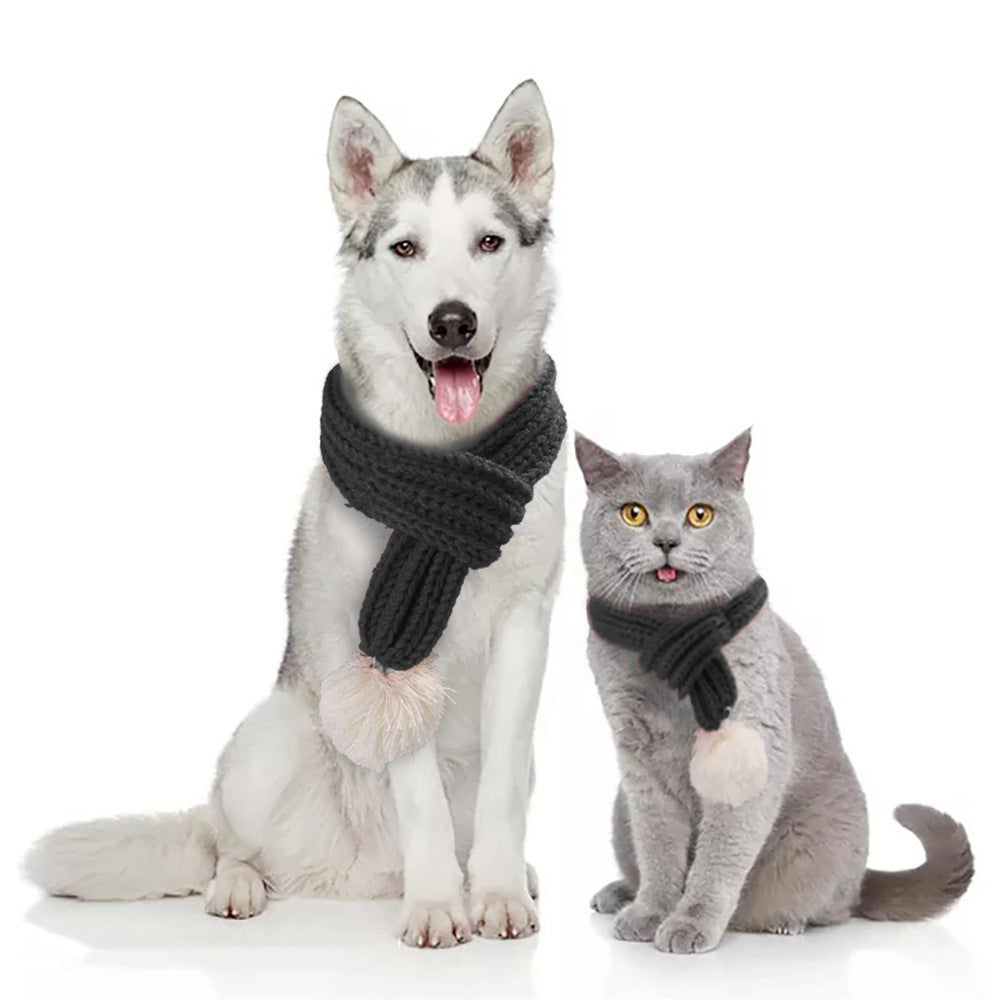 Cozy Christmas Pet Scarf