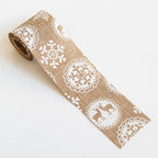 Christmas Burlap Ribbon