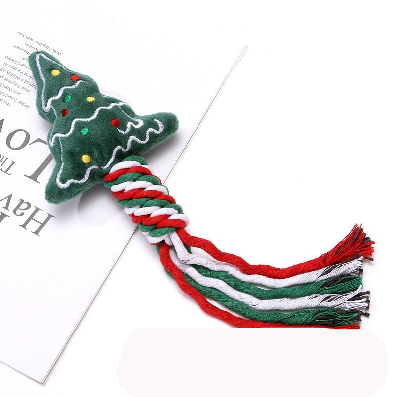 Christmas Rope Dog Toy