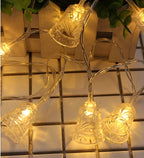 Snowman LED Garland String Fairy Lights