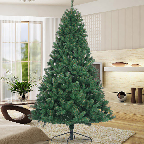 Classic 6ft Artificial PVC Christmas Tree with Metal Stand