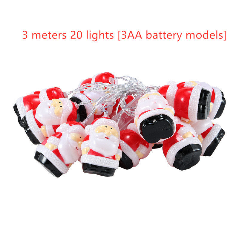 Snowman LED Garland String Fairy Lights