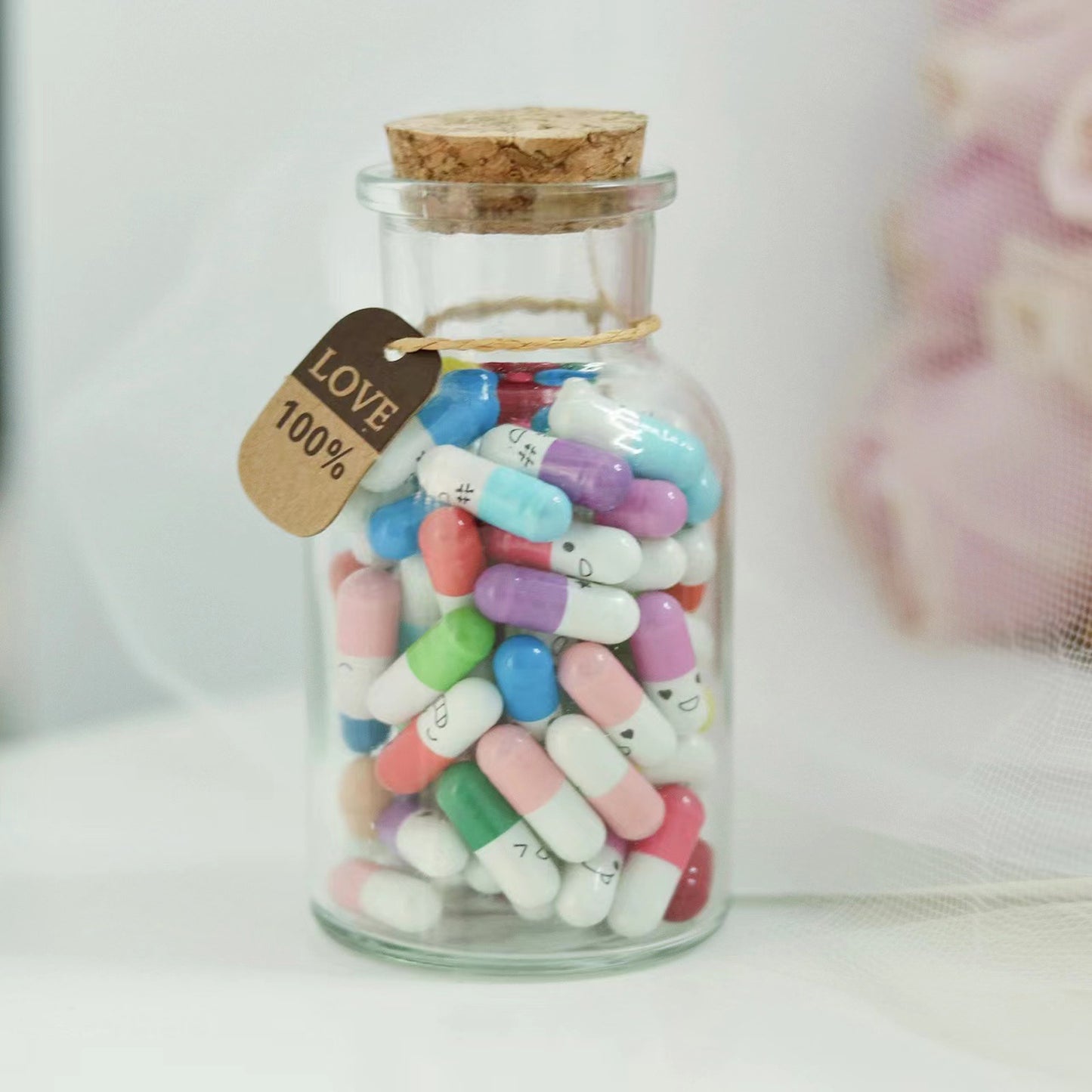 Love Letter Capsules Bottle