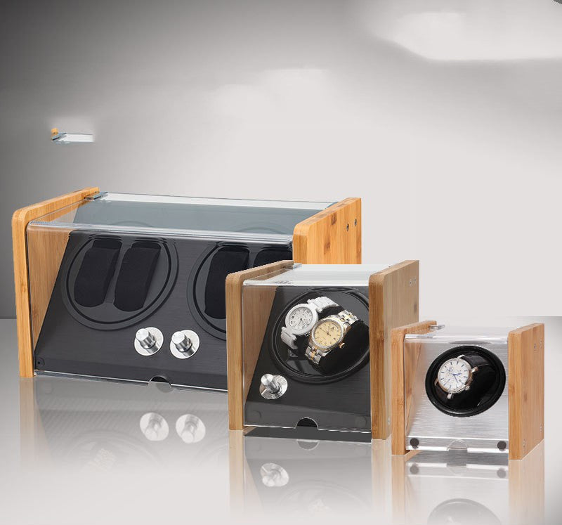 Self-winding Watch Case Wooden Rotary Electric Motor