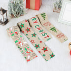 Festive Linen Webbing Ribbon