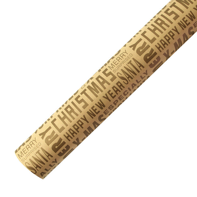Printed Holiday Wrap Paper