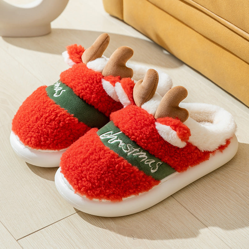 Cozy Elk Slippers