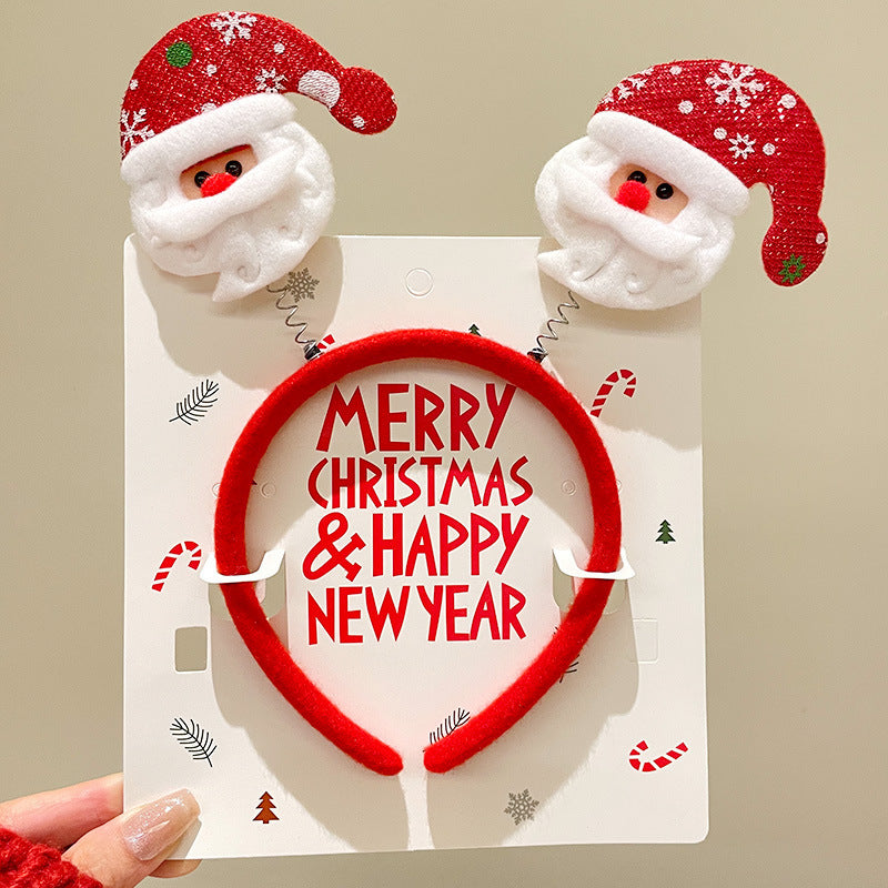 Merry Christmas Antler Hairband