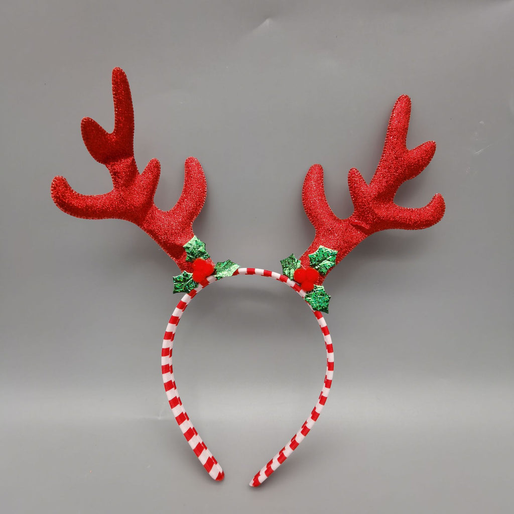 Snowflake Antler Christmas Headband