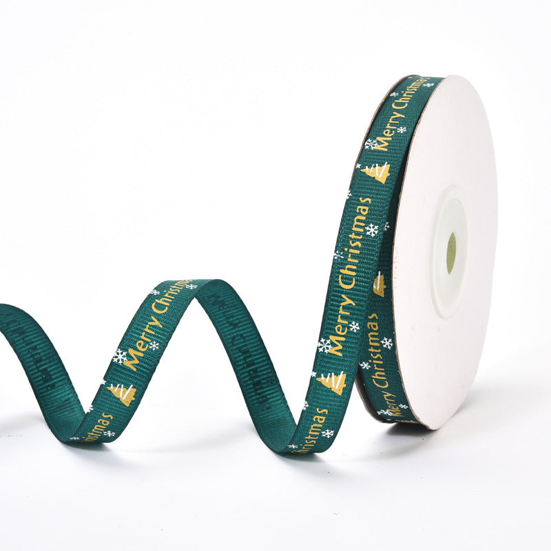 Christmas Printed Ribbon Roll