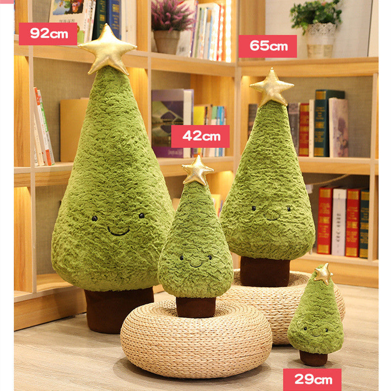 Cozy Christmas Tree Plush – Cute Decorative Holiday Toy