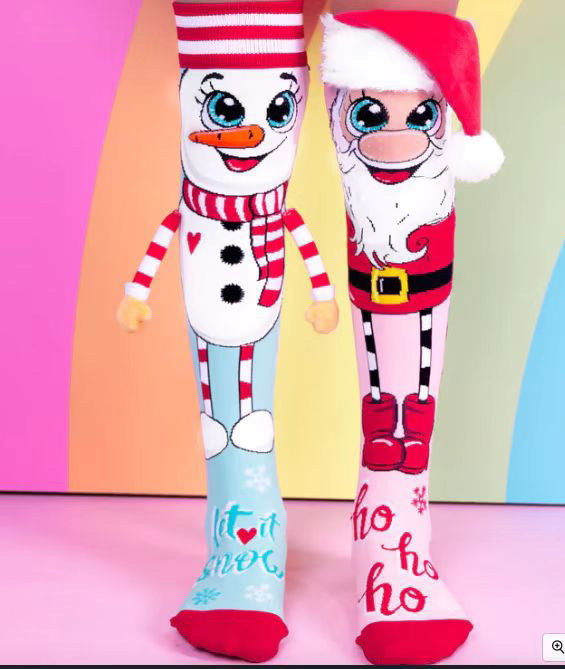 Holiday Cozy Cartoon Socks