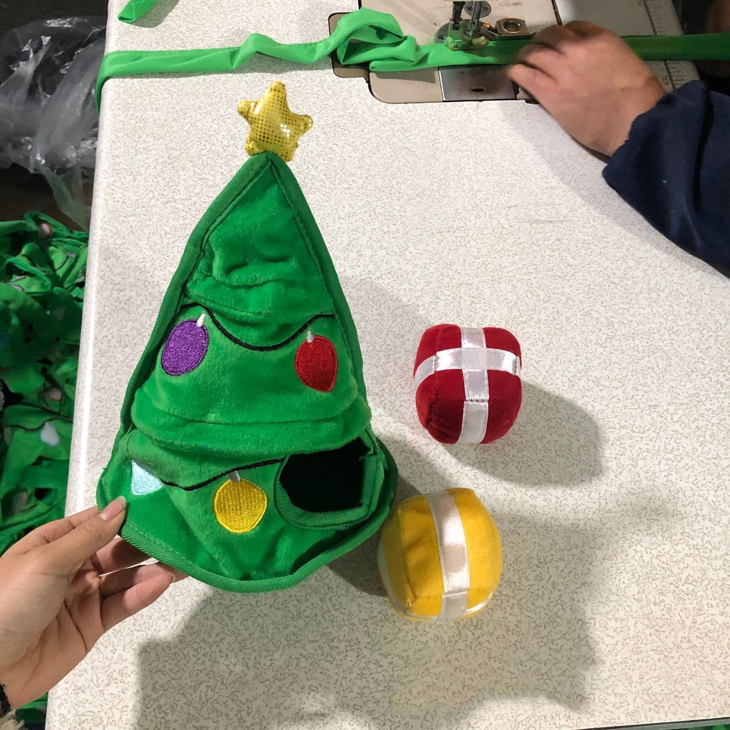 Holiday Festive Food-Shaped Pet Toy