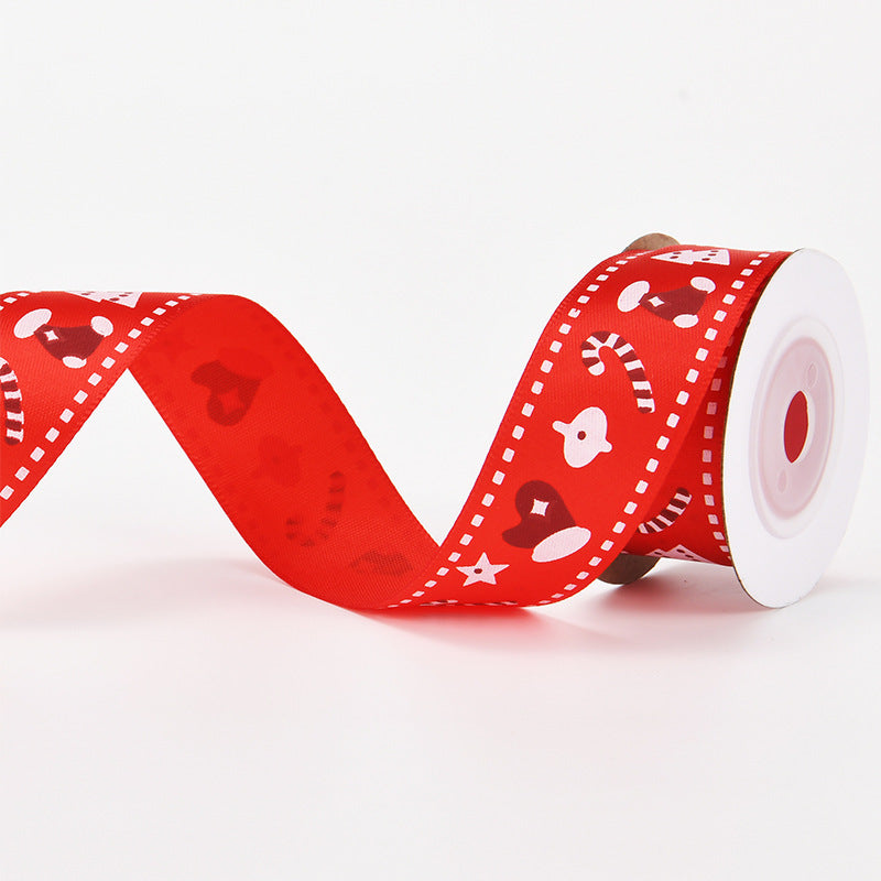 Christmas Small Roll Ribbon Combination Set