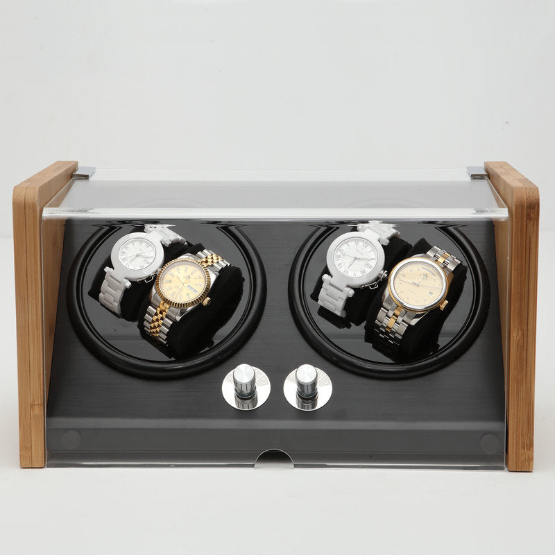 Self-winding Watch Case Wooden Rotary Electric Motor