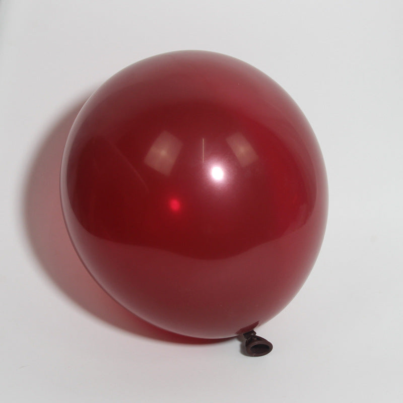Burgundy Pearl Balloons
