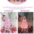 Enchanted Blush Pink Christmas Tree – Dreamy Holiday Decor
