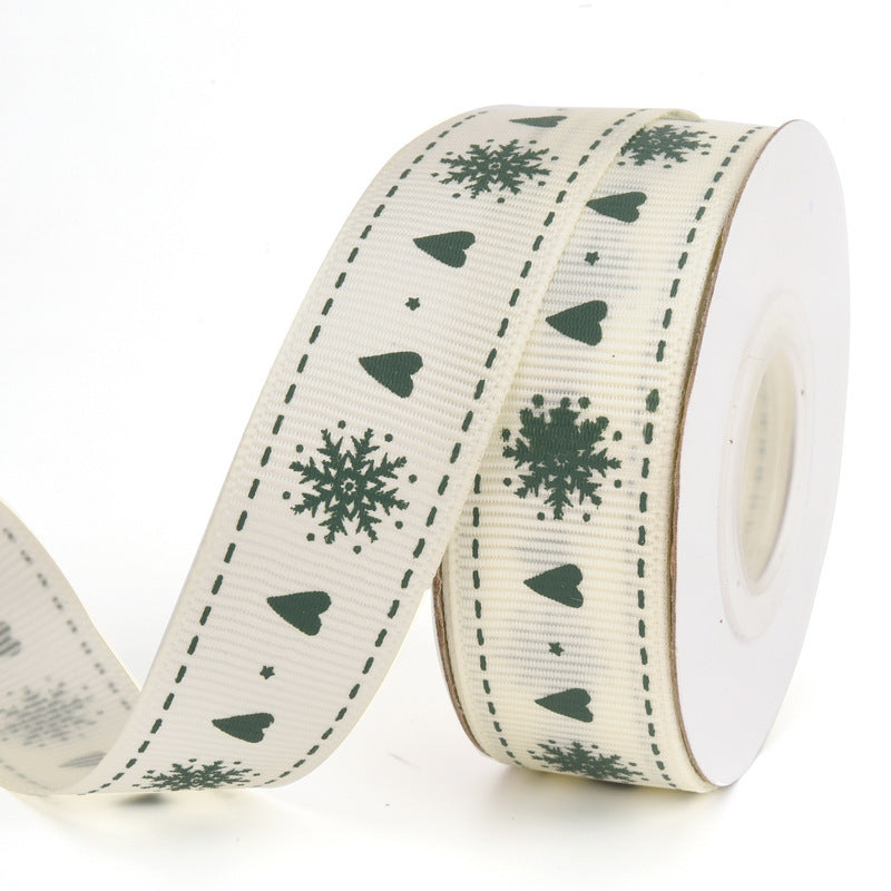 Christmas Printed Ribbon Roll