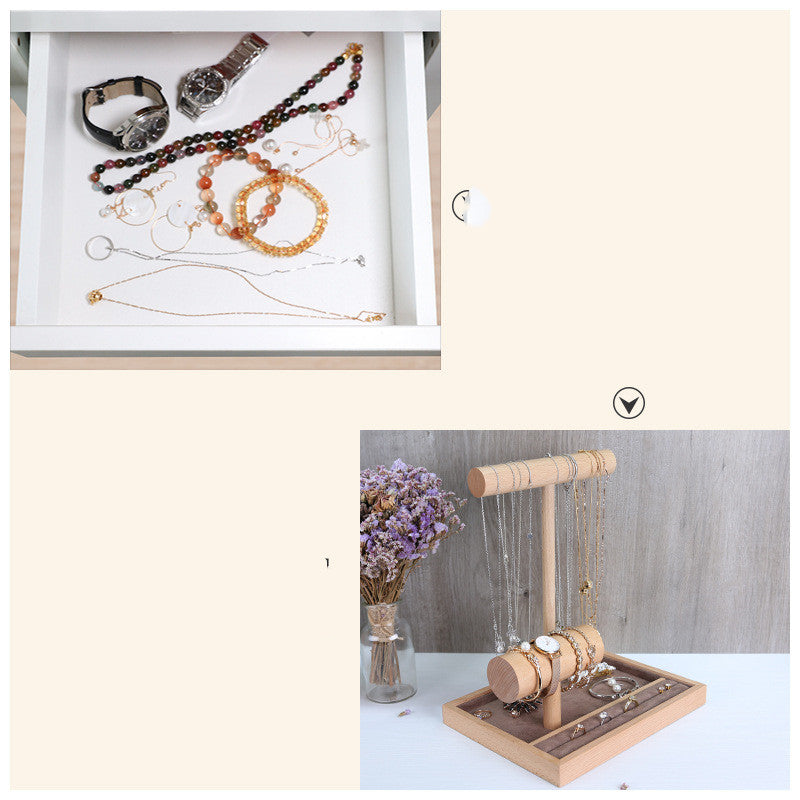 Nordic Style Jewelry Storage Tray Props