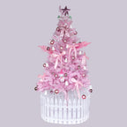 Enchanted Blush Pink Christmas Tree – Dreamy Holiday Decor