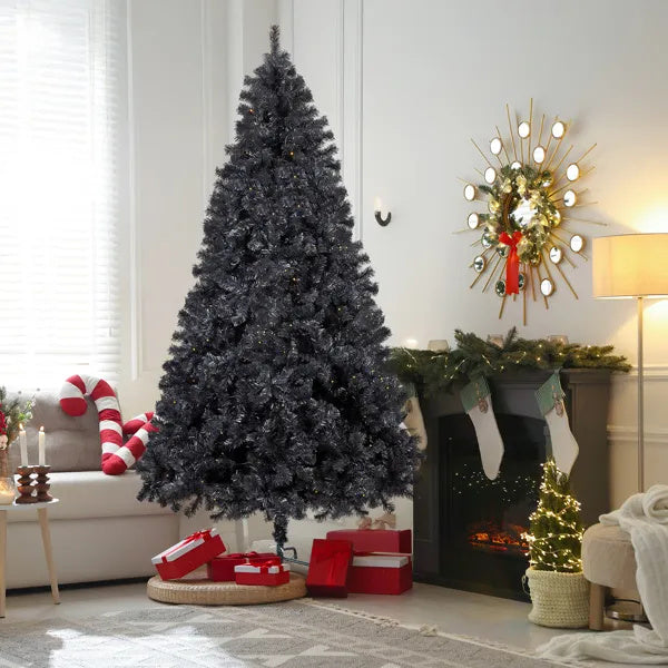 Classic 7.5FT Artificial Holiday Tree with Warm White Lights