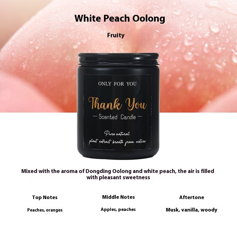 Black Glass Aroma Candle