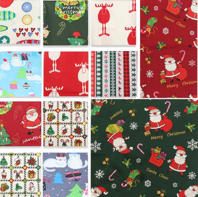 Christmas Cotton Squares