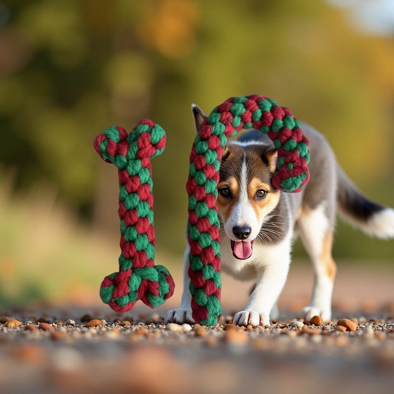 Holiday Dog Rope Toys